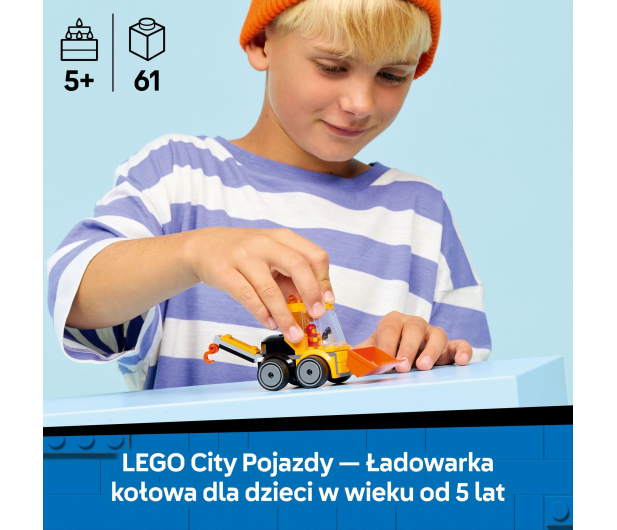 LEGO CITY 60483 Pojazdy — ładowarka kołowa - 1473494 - zdjęcie 8